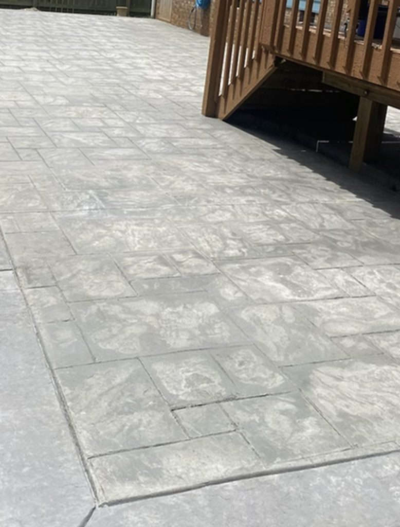 stone paver patio-deck